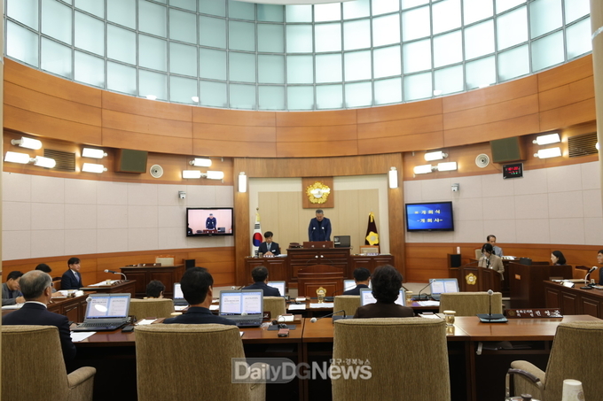 봉화군의회, 제267회 임시회 개회