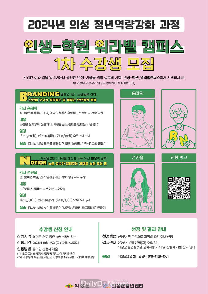 지역 청년들의 역량 강화 프로그램 운영