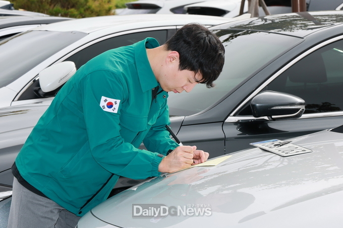예천군, 체납차량 번호판 영치 본격 추진