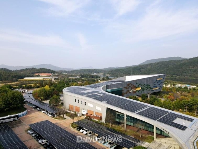 국립낙동강생물자원관, 태양광 발전설비(1,117kW) 준공