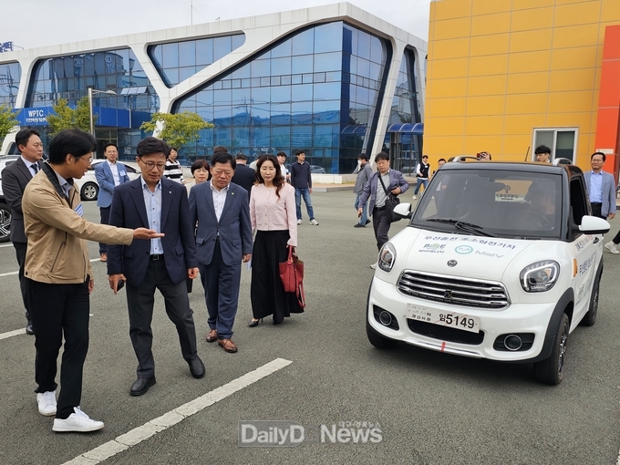 김홍주(중기부 단장), 특구 추진상황 점검 및 실증현장 시찰