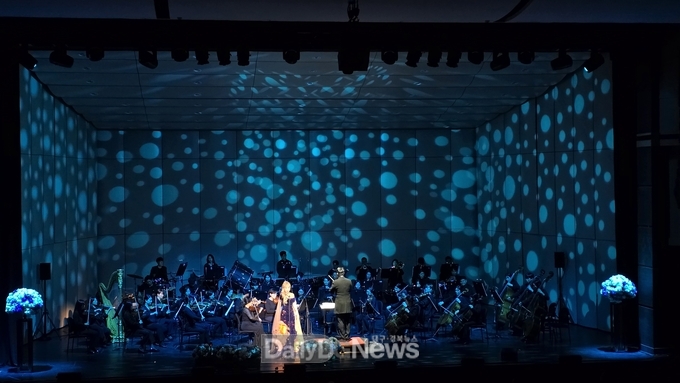 조수미 콘서트 무대 전경