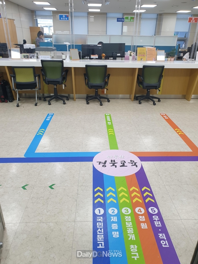 경북교육청, '2024년 국민행복민원실’인증기관 선정!