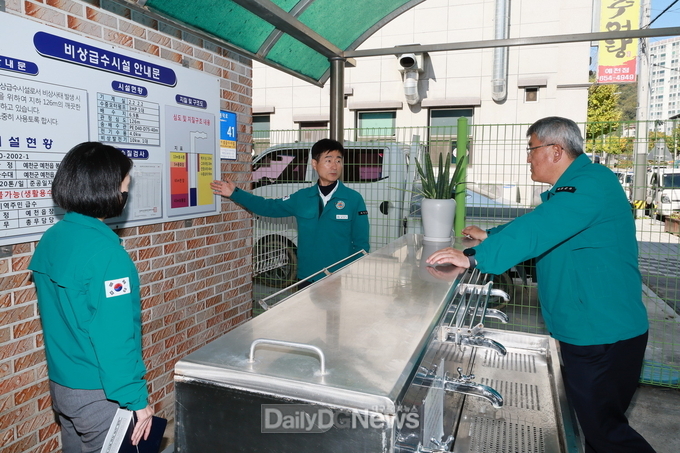 김학동 예천군수, 관내 민방위 시설 현장점검 나서