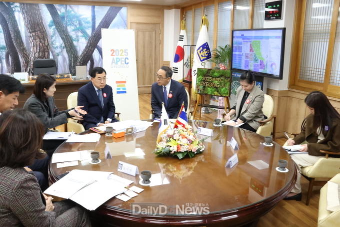 주낙영 경주시장 타니 쌩랏 주한태국대사와 APEC 준비 협력 논의