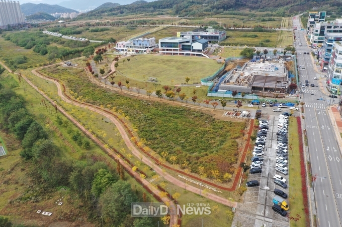 산동우항공원, 힐링 명소로 급부상