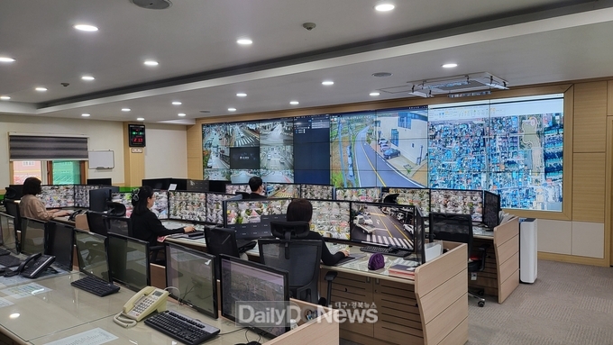 상주시 CCTV통합관제센터 