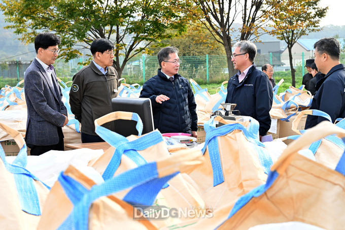 군위군, 2024년산 공공비축미곡 건조벼 매입 시작