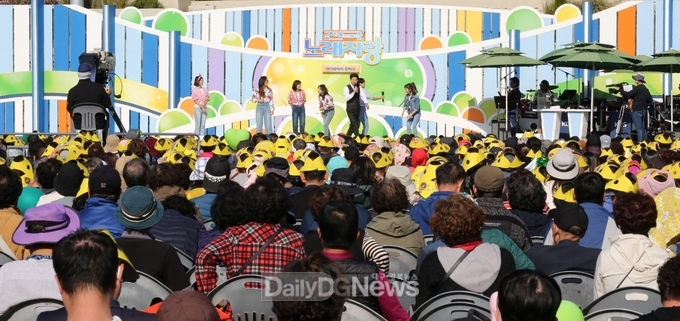 대구 달서구. KBS 전국노래자랑 ‘대구 달서구편’ 녹화 모습. (사진=달서구 제공)