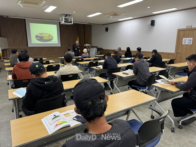 예천군, 토양에 대한 올바른 이해와 관리방법 습득