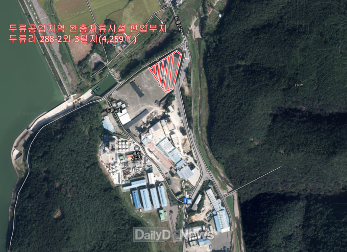 두류공업지역에 완충저류시설 2027년까지 구축