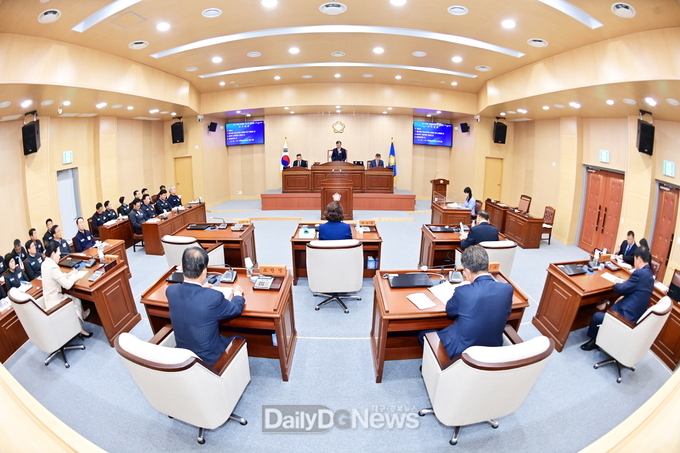 청송군의회, 제276회 정례회 개회