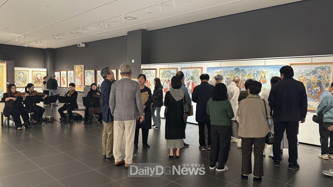 문경시, 갤러리 문경 ‘김미연 작가 전시회’ 운영