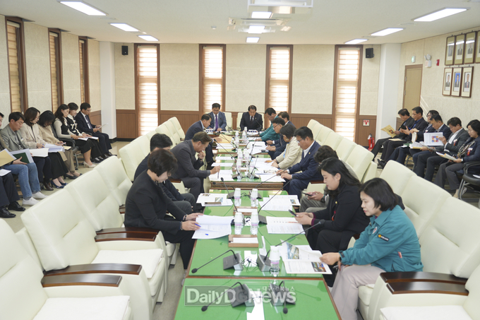 정례회 앞두고 내년 예산안 및 주요 현안 검토
