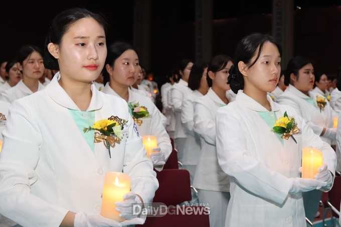 구미대 간호대학, ‘제12회 나이팅게일 선서식’ 개최