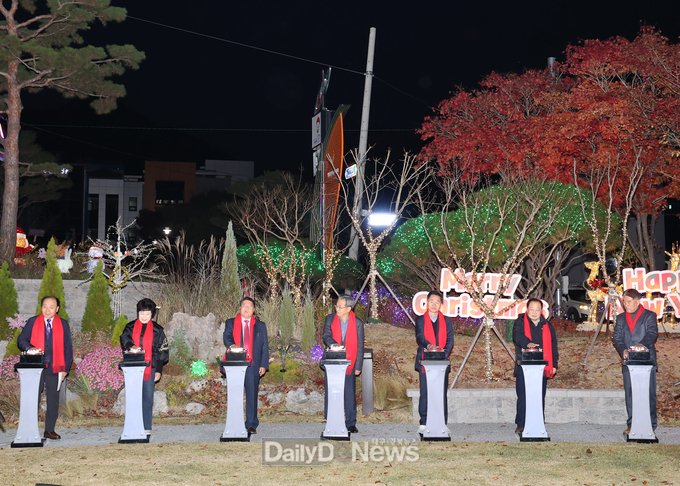 영양군기독교연합회, 2024년 성탄트리 점등식 개최