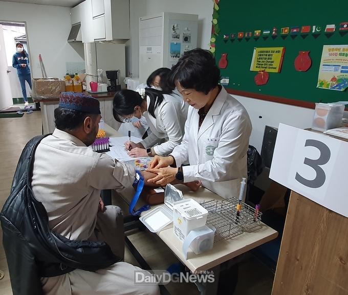 외국인근로자 주말 무료 건강검진