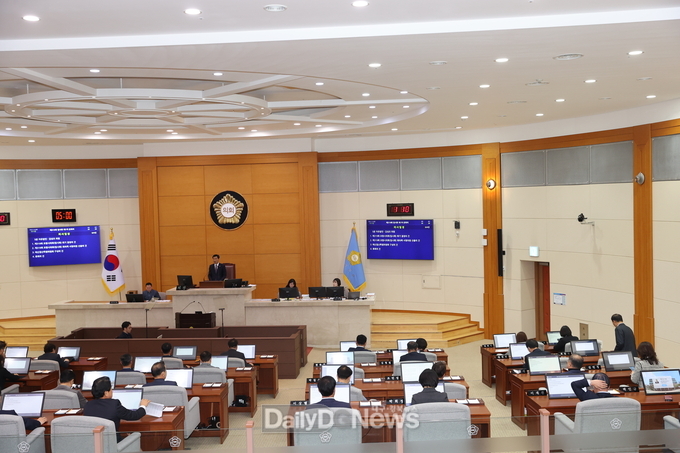 포항시의회, 제319회 임시회 개회