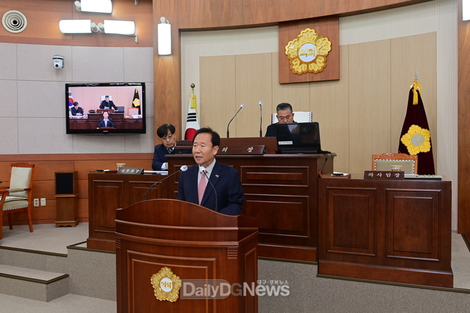  박현국 봉화군수, 시정연설 통해 내년도 군정운영 방향 제시