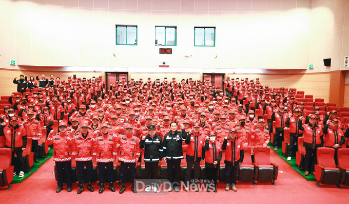 울진군 산불전문예방진화대 및 산불감시원 발대식 개최