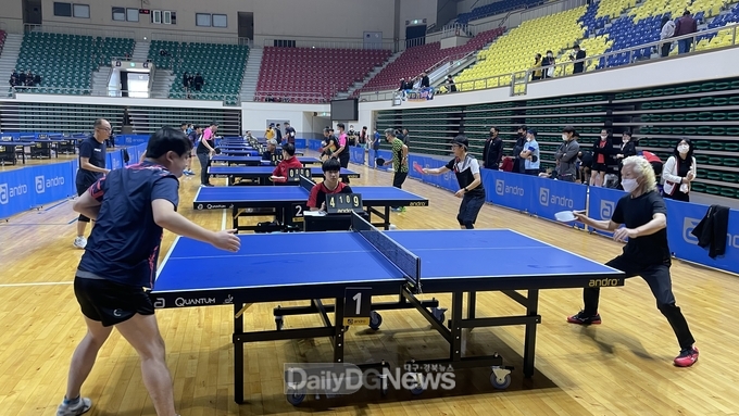 구미시, 2025 구미시장배 생활체육 전국 오픈 탁구대회 개최