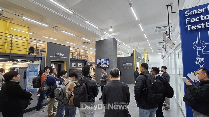국립금오공대 스마트팩토리 테스트베드 견학