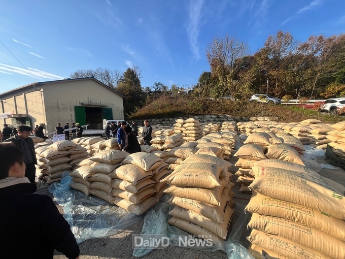 성주군, 2024년산 공공비축미곡 및 시장격리곡 매입 시작