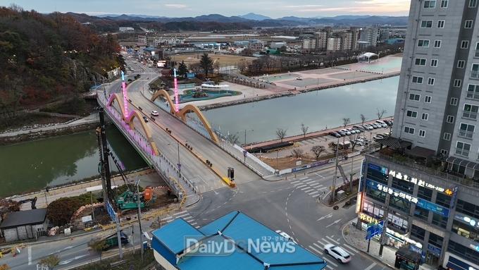 예천군, 예천교 북단 교통사고 잦은곳 개선사업 추진