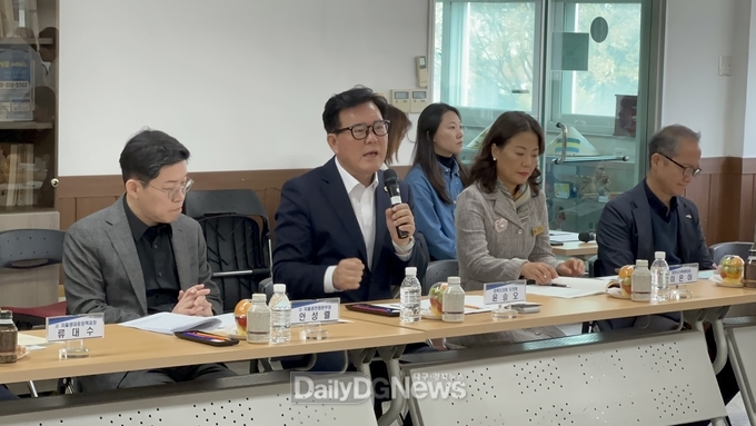 윤승오 도의원, 다문화 가족과 청년을 위한 돌봄현장 간담회