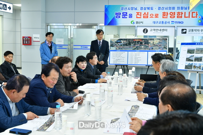 조현일 경산시장, 시민안전과 시민편의 최우선, 차질없는 개통 위한 현장 확인
