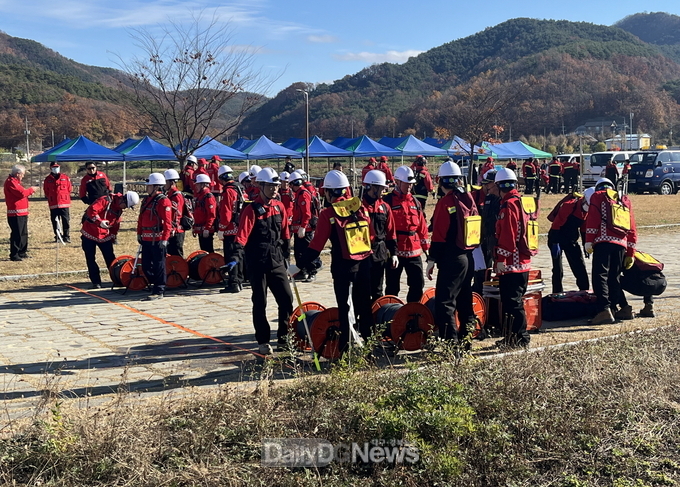 산불지상진화 경연대회서 3위 차지