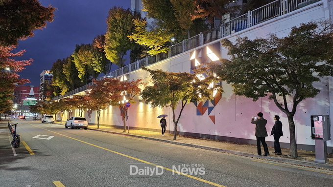 달성군. ‘달성군 길거리 갤러리 경관개선 사업’ 새롭게 단장 마친 모습. (사진=달성군 제공)