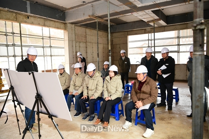 고령군의회, 군정 주요 사업현장 7개소 찾아