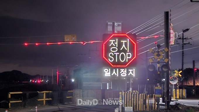 태양광 LED표지 설치 통한 야간 시인성 강화로 건널목 통행 안전확보