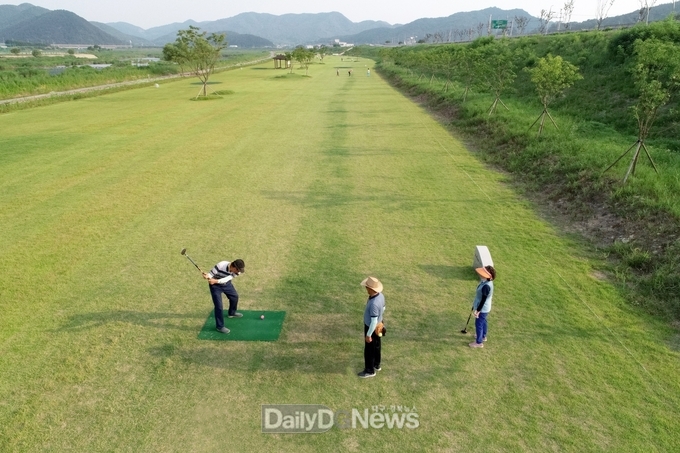 고령군 파크골프장 관외 이용자 대상