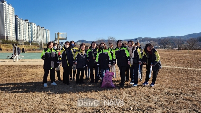 안동소방서 용상여성의용소방대 환경정화 활동 실시