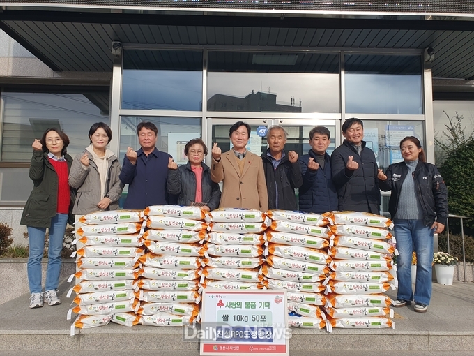 진성RPC도정공장, 한장군쌀 50포 기탁