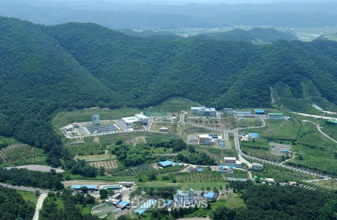 영천시 상수도사업소 전경