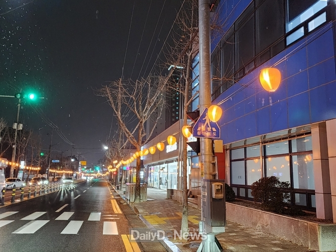 상주시, 2025 상주곶감축제 곶감조명등 설치