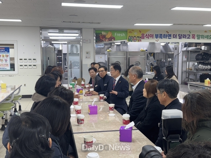 총파업에 따른 급식 준비 상황 점검과 현장 불편 최소화 총력