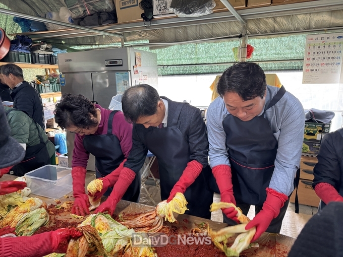고령군 귀농인연합회, 사랑의 김장나눔 재능봉사 동참