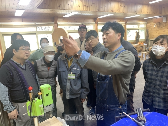 봉화군, 목공체험지도사 양성 교육과정