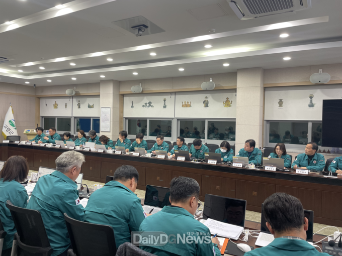 고령군, 대통령 탄핵소추안 가결에 따른 민생안정 긴급대책회의 개최
