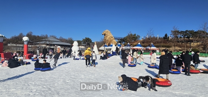 삼국유사 테마파크, 대구 삼국유사 눈썰매장 오는 21일 개장