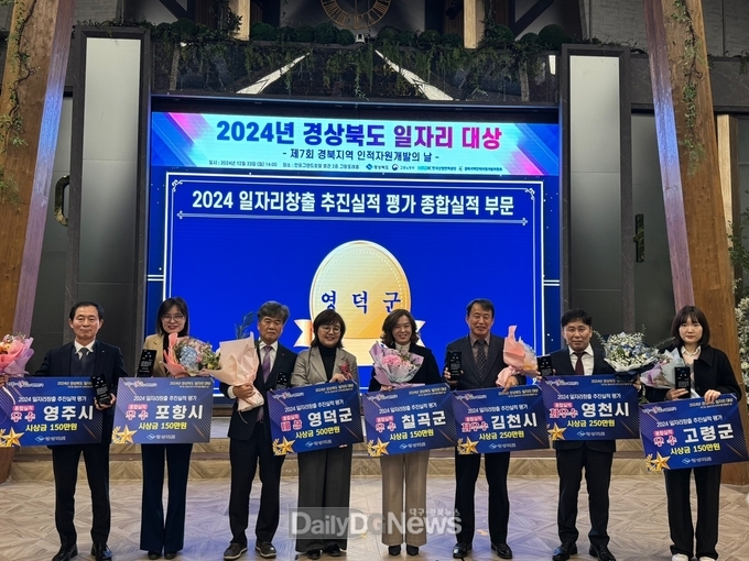 한 해를 빛낸 경상북도 일자리 추진실적 우수 9개 시군 선정