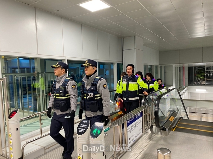 경북 기동순찰대 전담팀 지정, 역사 주변 방범진단 및 범죄예방 활동 강화