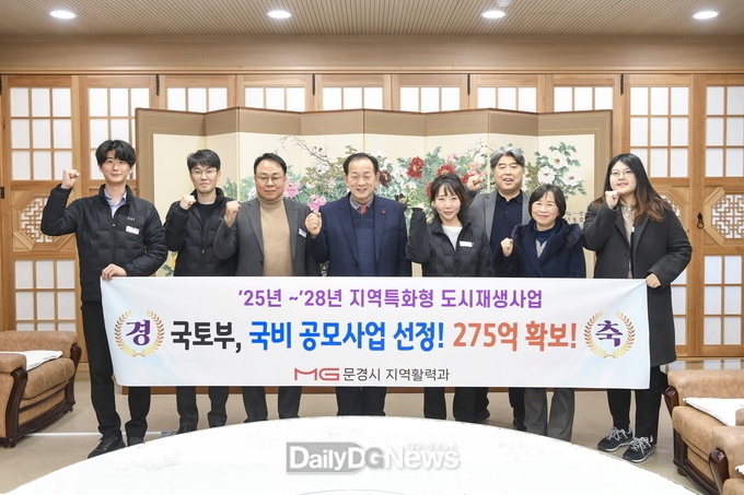 문경시, 국토부 지역특화형 도시재생사업 공모 최종 선정