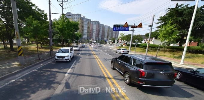 용강네거리 교차로 확장공사로 교통체증 해소 나선다