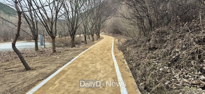 의성 고운사천년숲, 맨발걷기길 추가 조성 완료