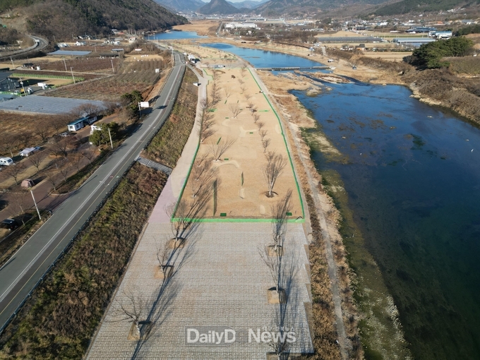 청도군 금천면 산동파크골프장 준공